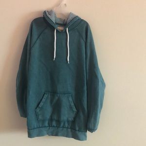 Teal sweatshirt